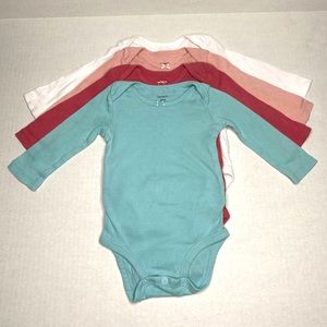 Baby Girl Long Sleeve Onesies
